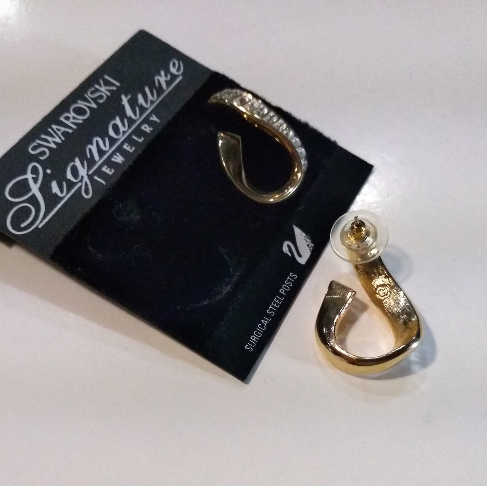 Swarovski Signature Earrings. - Picture 7 of 7